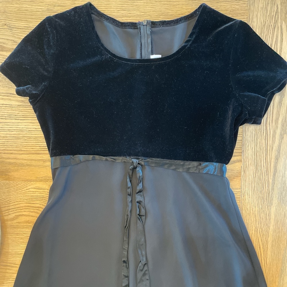 90s velvet dress - Picture 2 of 3